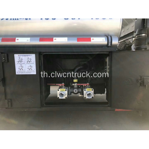 รับประกันรถบรรทุกถังน้ำมันเชื้อเพลิงอลูมิเนียม FAW J6 100%